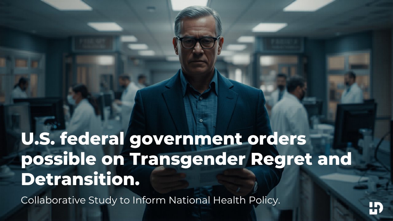 White House draagt NIH op om transspijt en detransitie te onderzoeken (2025)