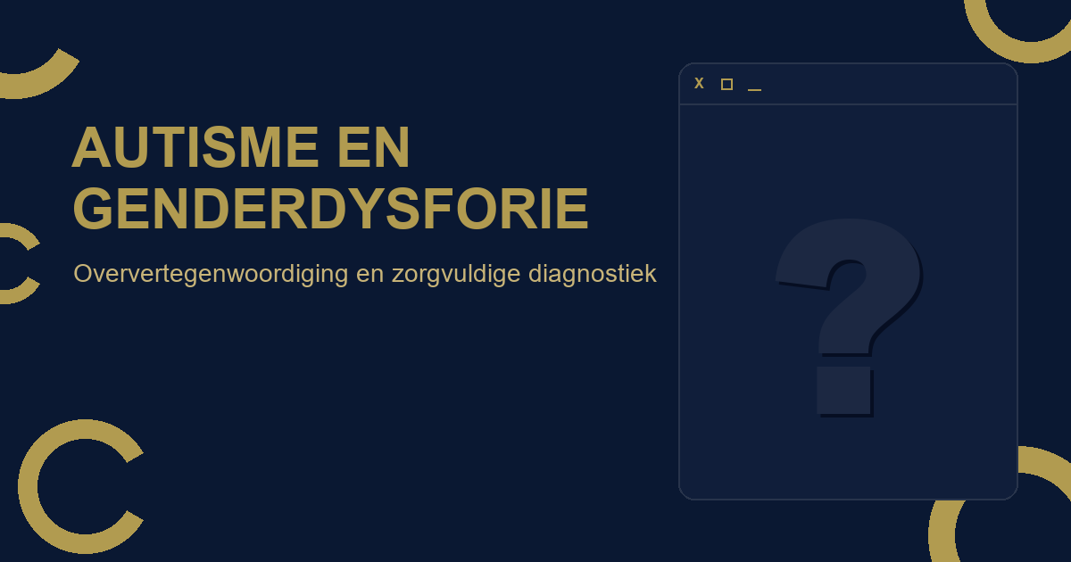 Autisme en genderdysforie