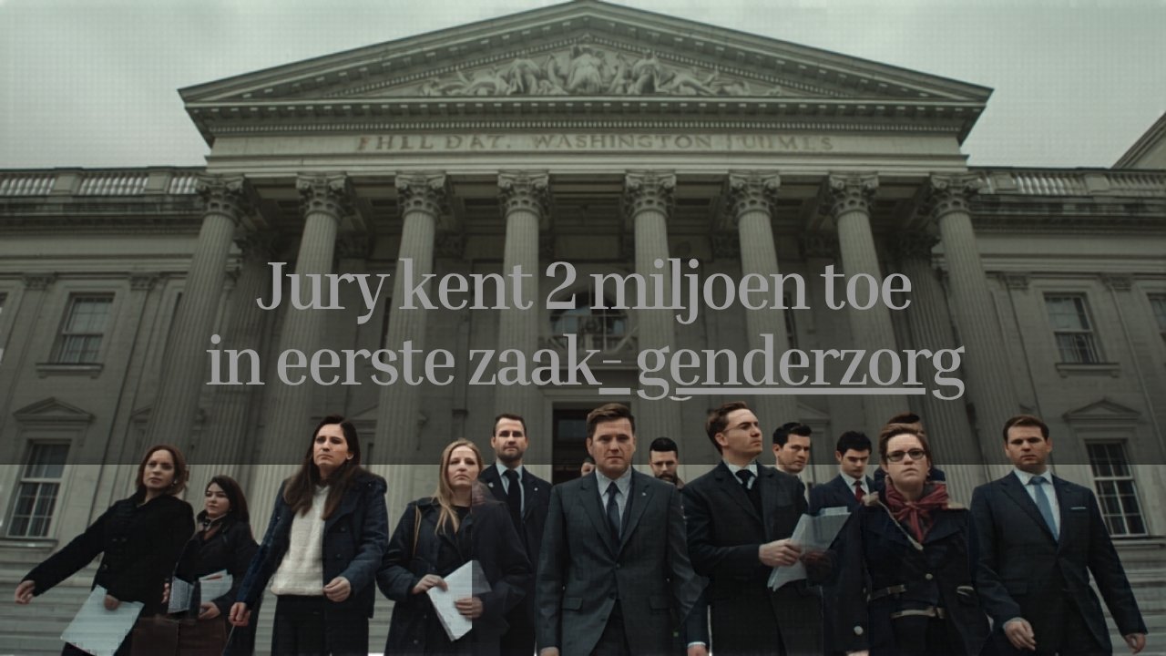 Jury kent 2 miljoen dollar toe aan detransitioner in eerste malpractice-rechtszaak genderzorg